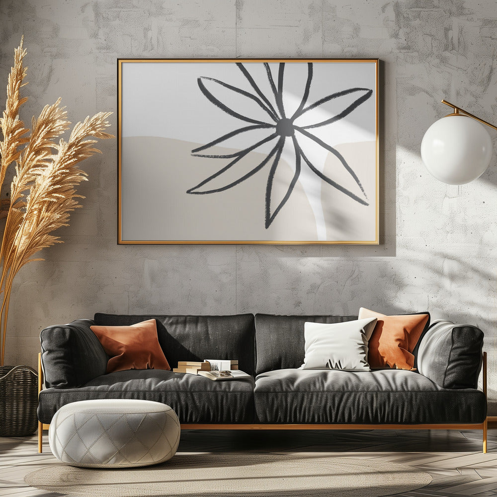 Flower and Cream | Canvas