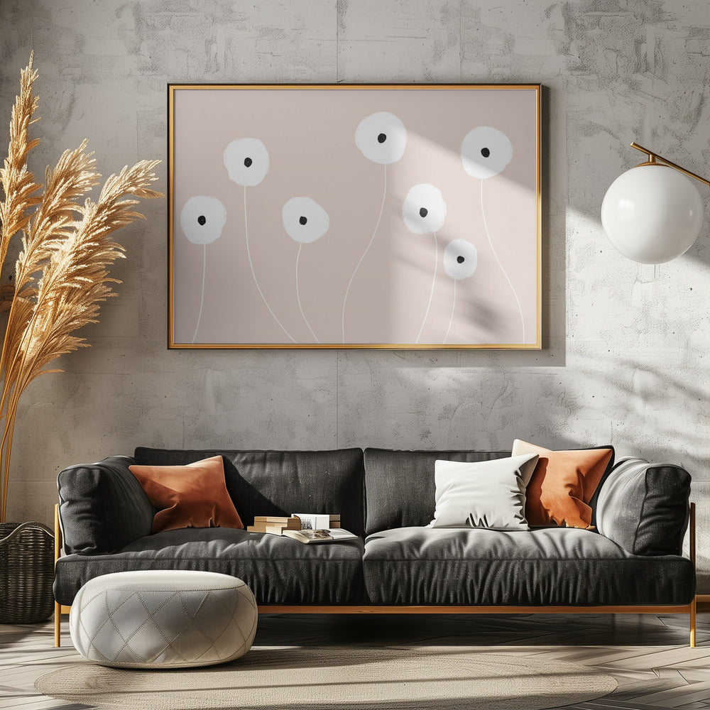 Scandi Flowers | Canvas