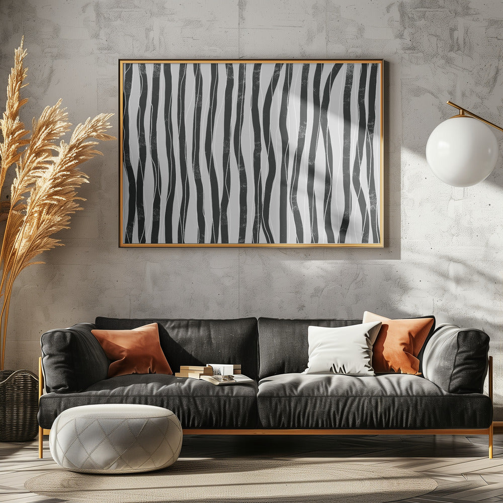 Wave Stripes | Canvas