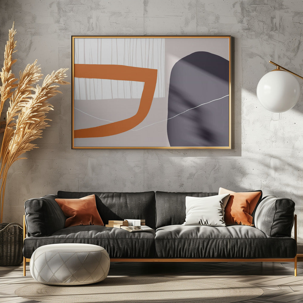 Bold Geometric Shapes | Canvas