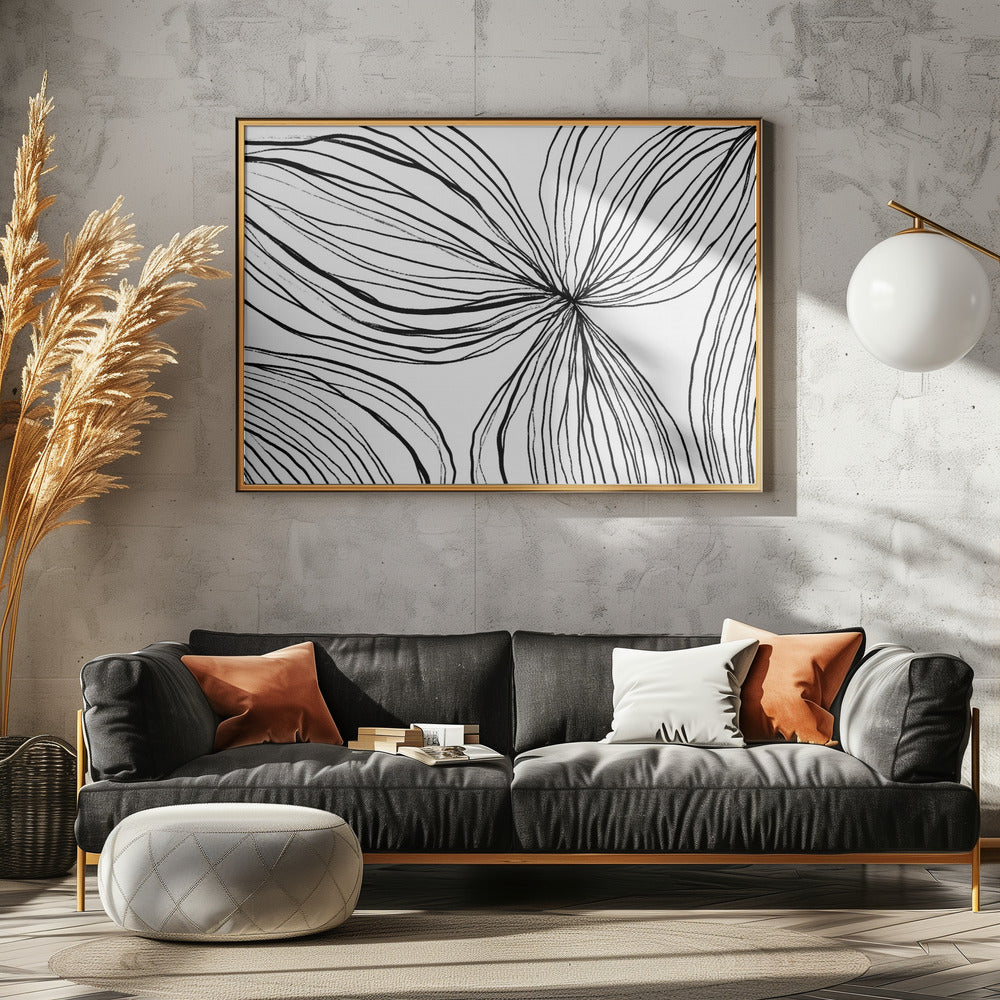 Flowing Petals | Canvas