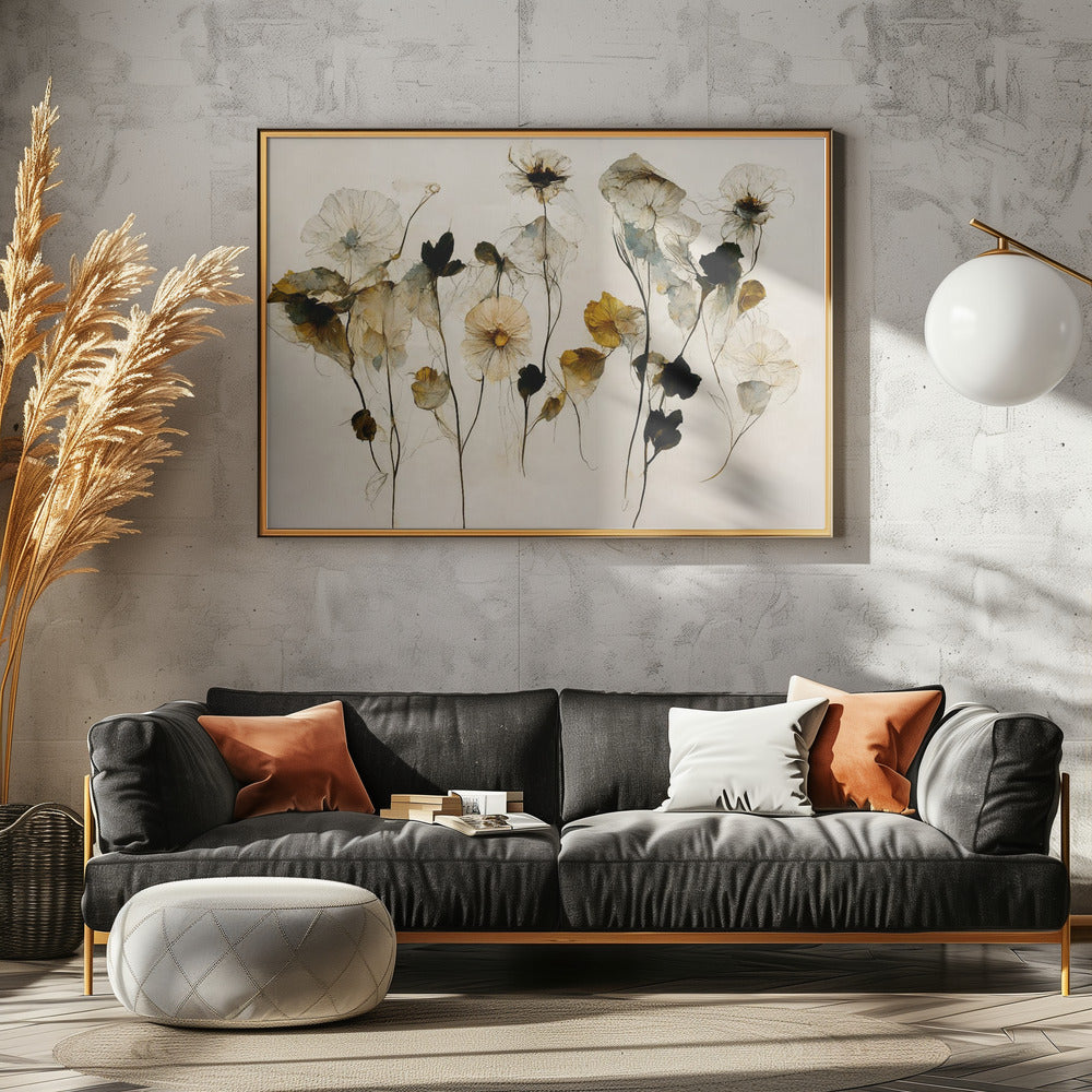Beautiful Dry Flowers | Canvas