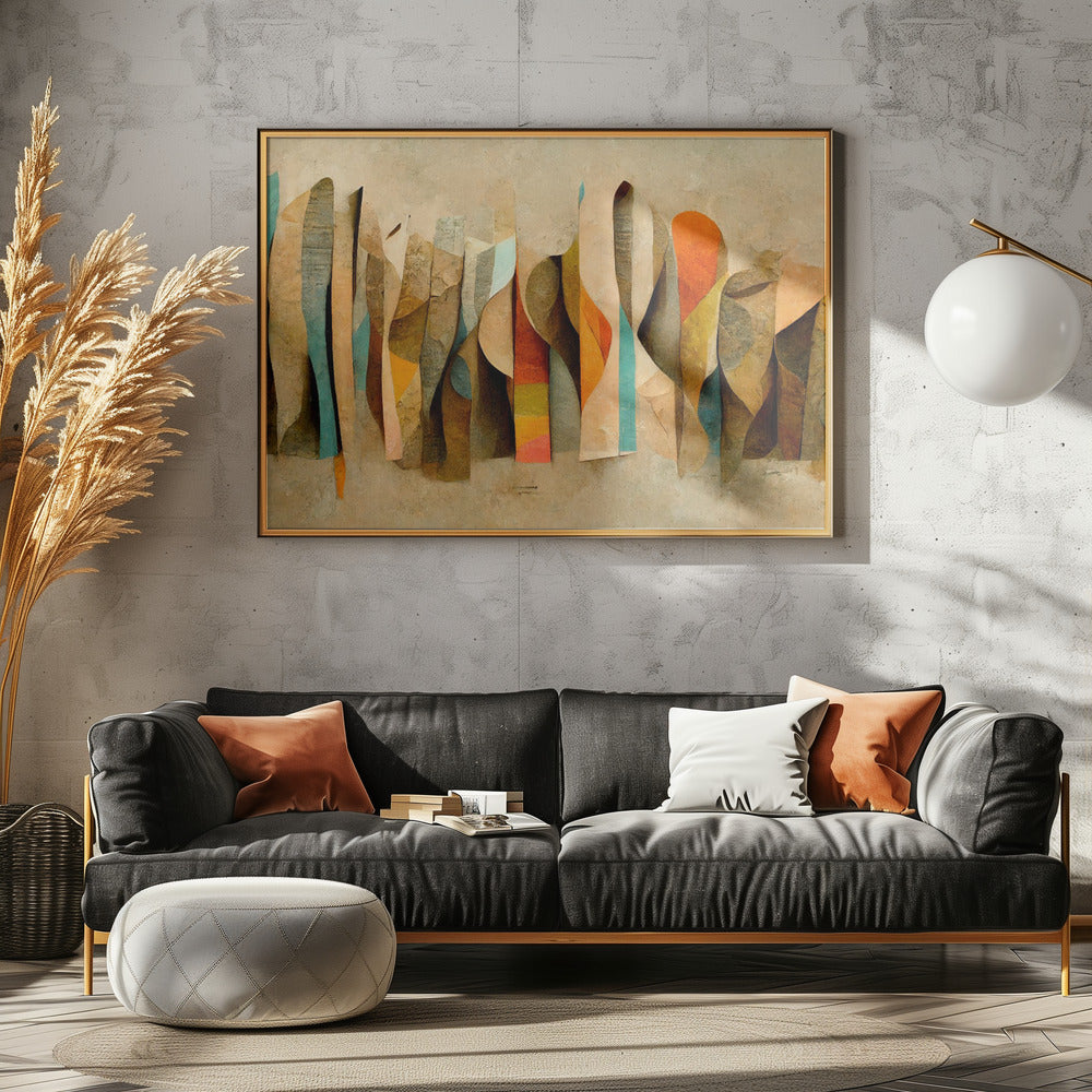 Curved Kaleidoscope | Poster