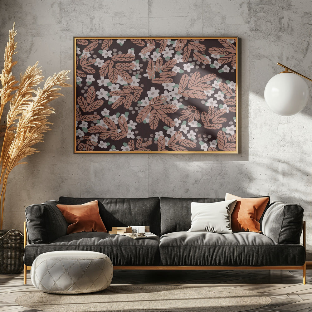 Autumn Blossom Pattern | Canvas