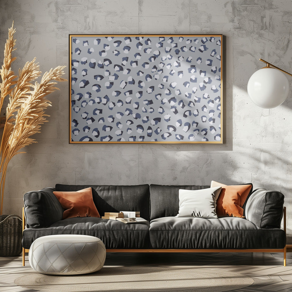 Monochrome Whirl | Canvas