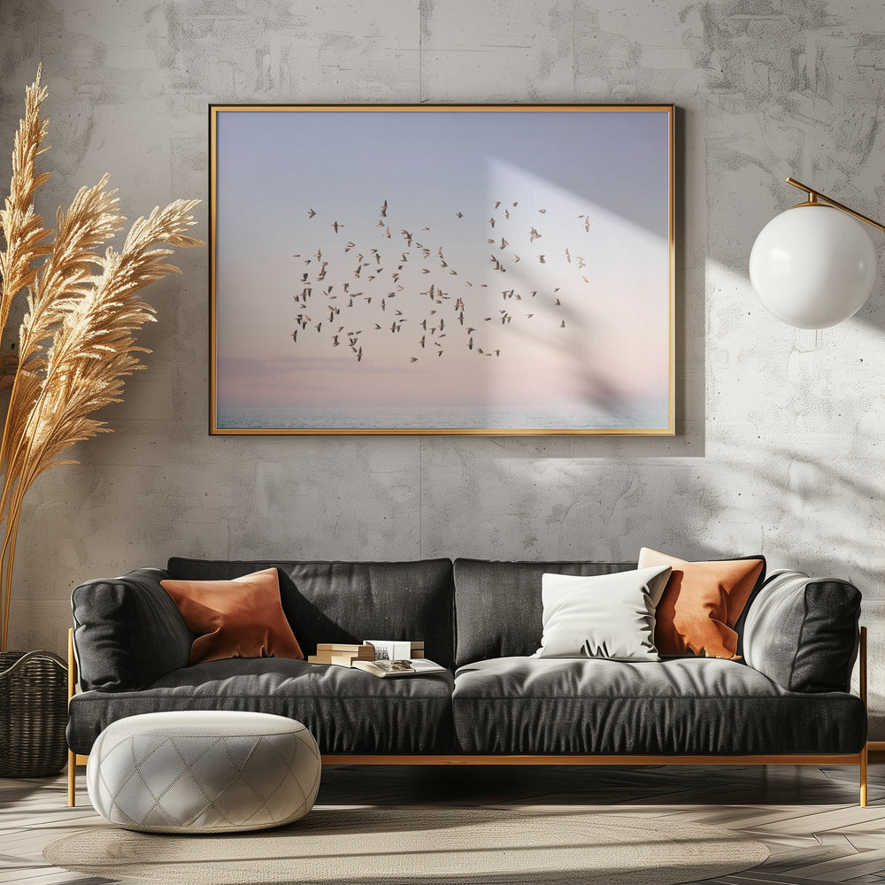 Sunset Flight | Canvas