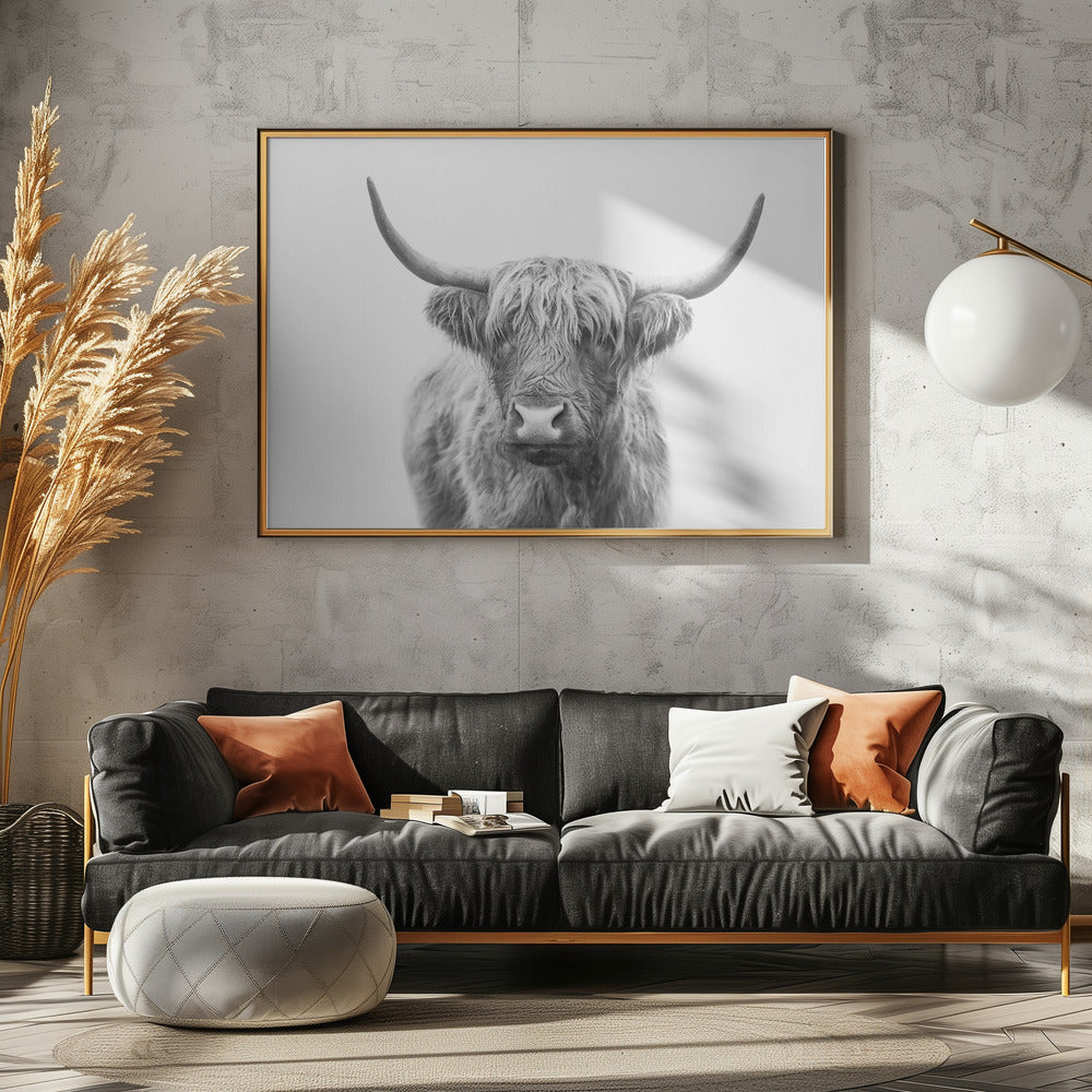 Highland Bull | Canvas