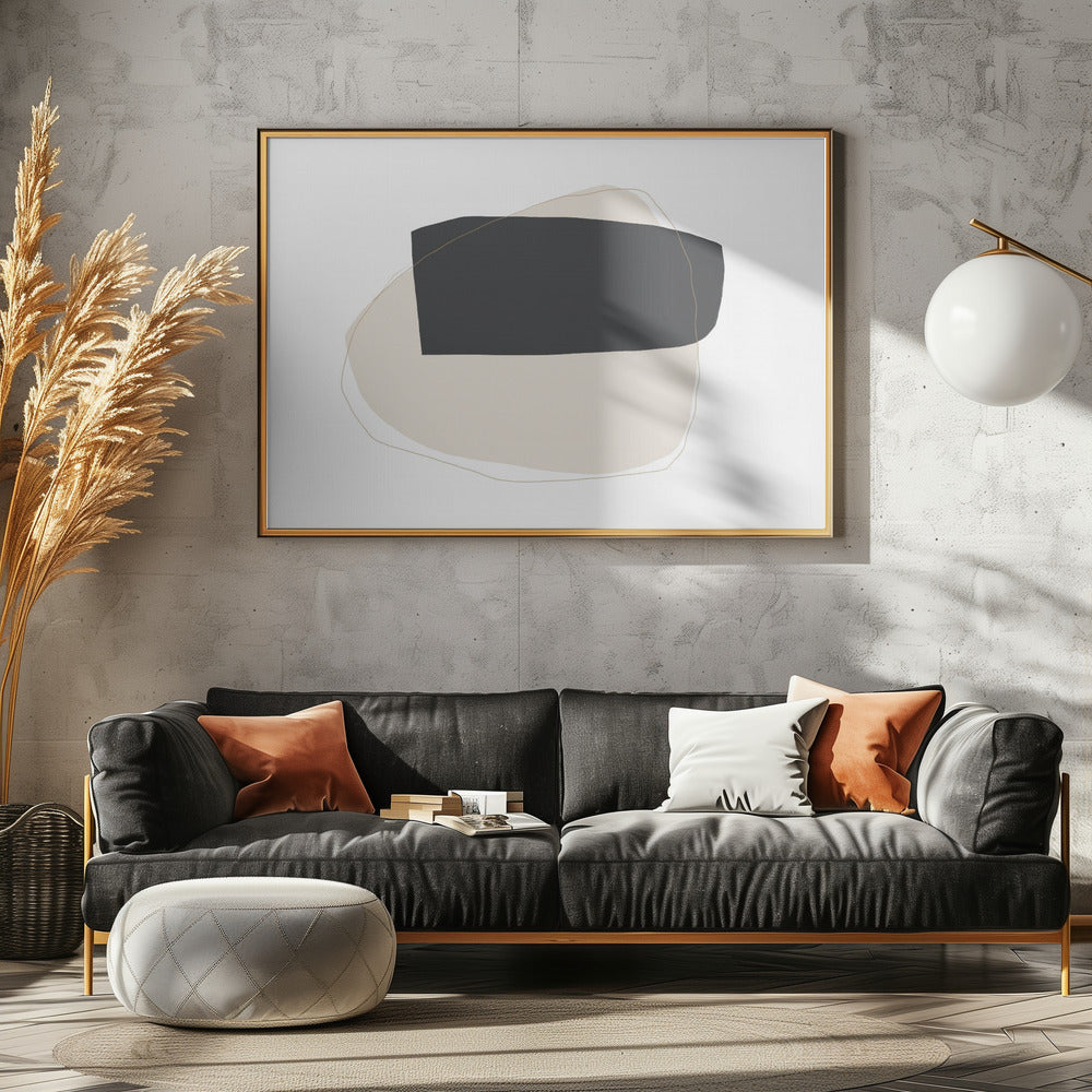 Geometric Shapes and Neutral | Canvas