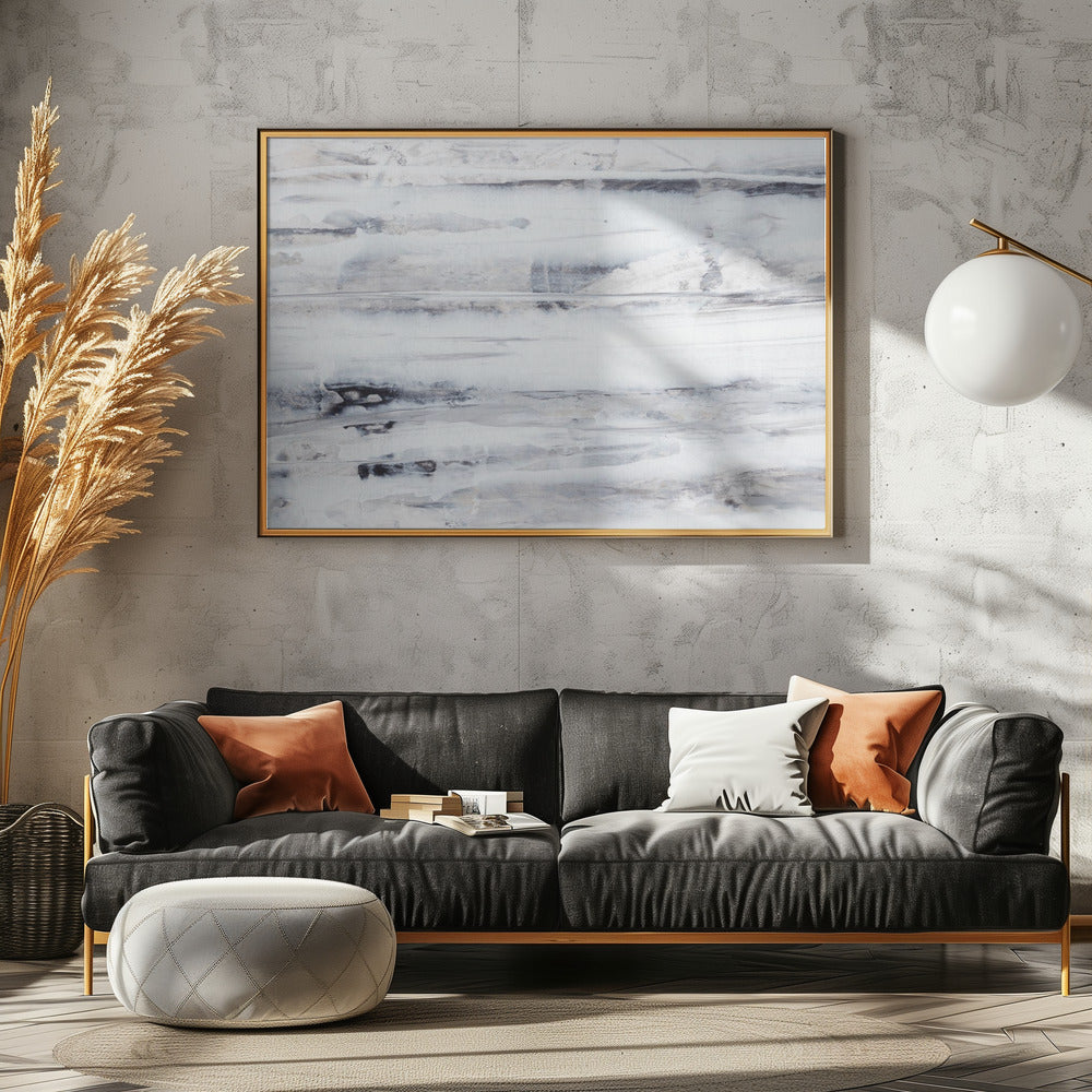 Blend Of Cool Tones And Textures | Canvas