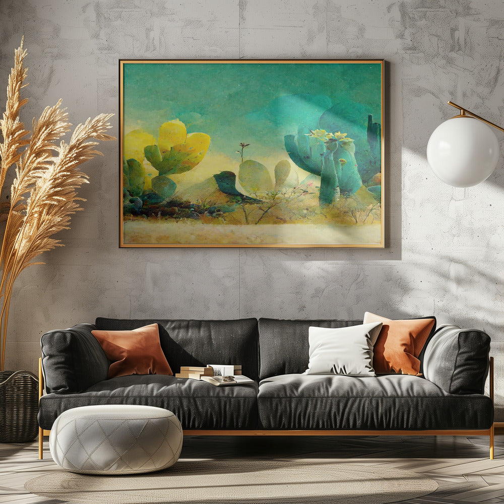 Desert Bloomscape | Poster