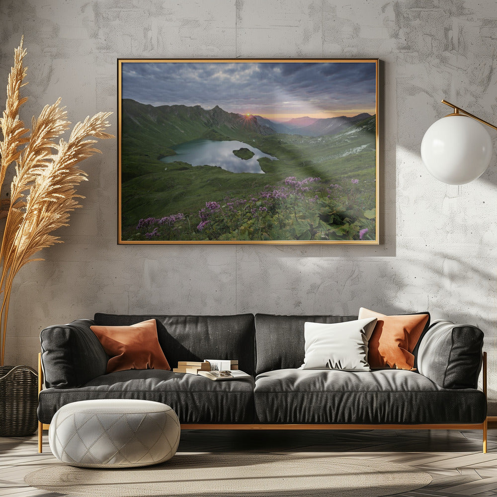 Magic Mountain Lake | Poster