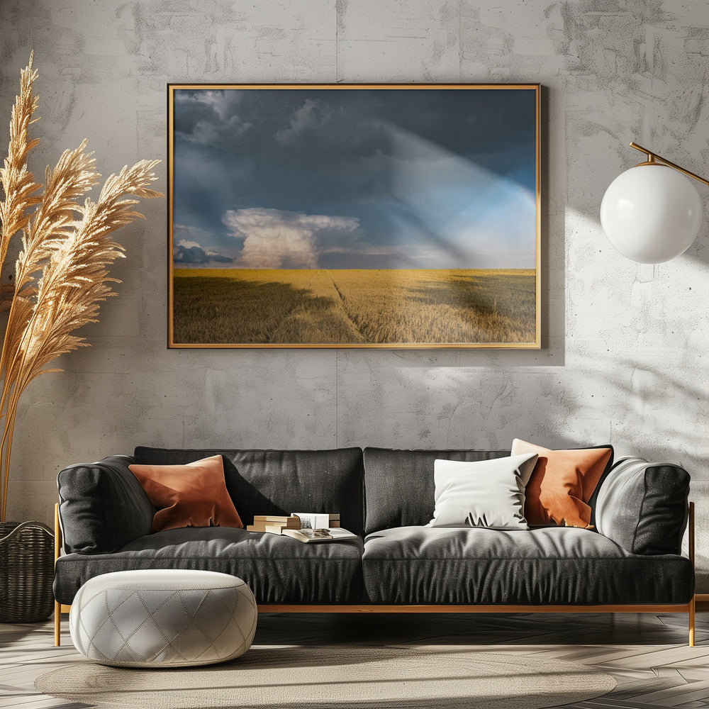 Gold and Thunder | Canvas