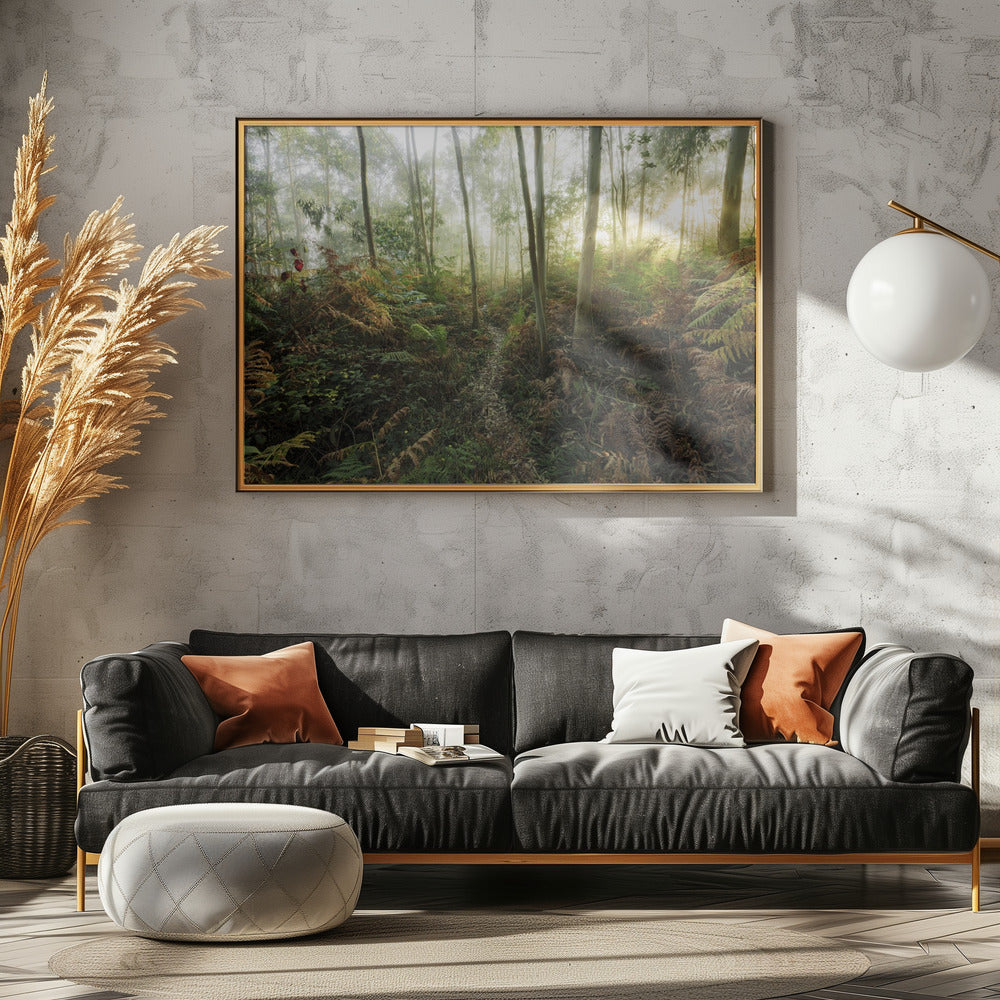 Foggy Woods II | Poster