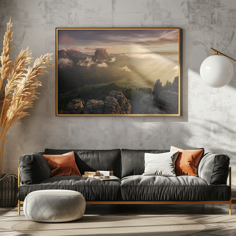 Mighty Morning | Canvas