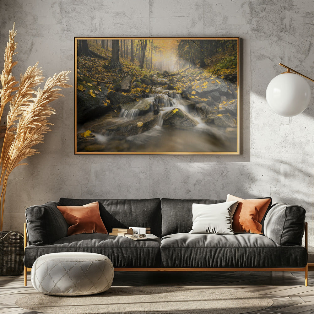Autum Stream | Canvas