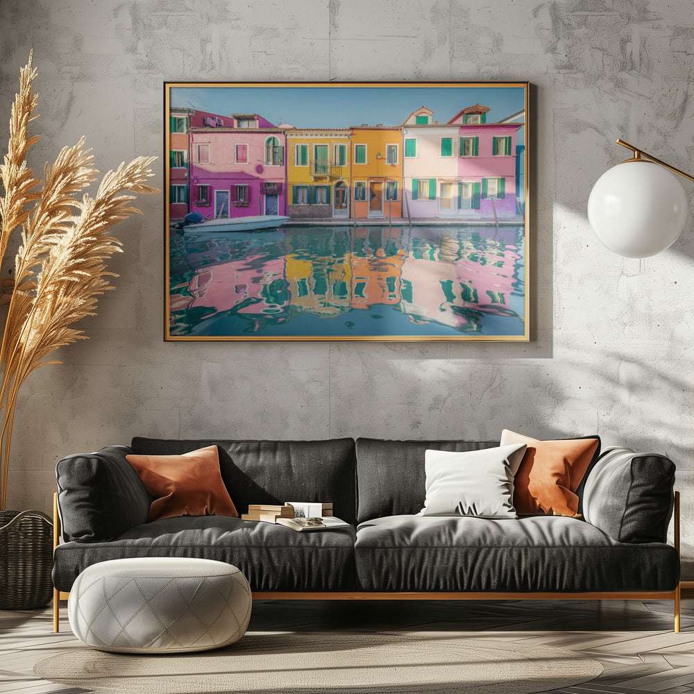 Colored Burano | Canvas