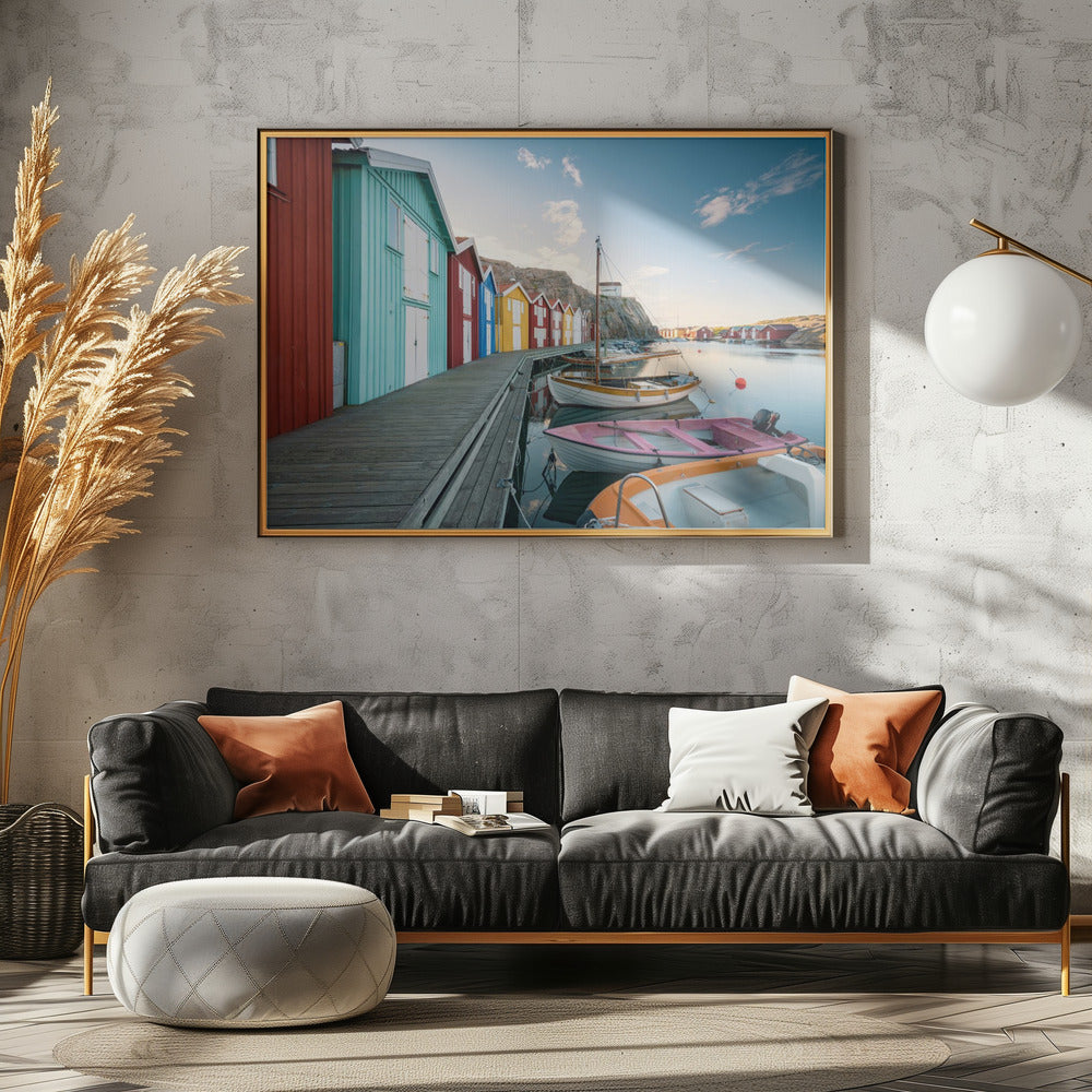 Colored Harbour | Canvas