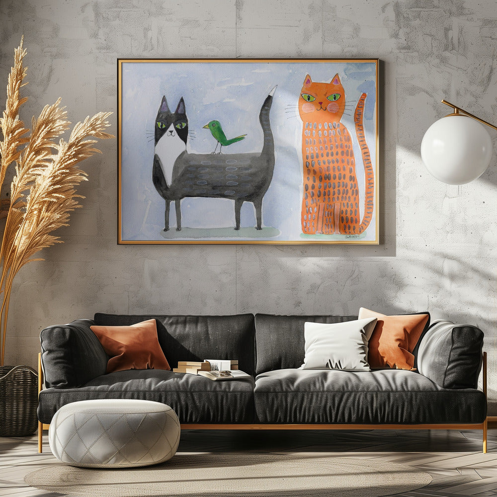 Unusual Friends | Canvas