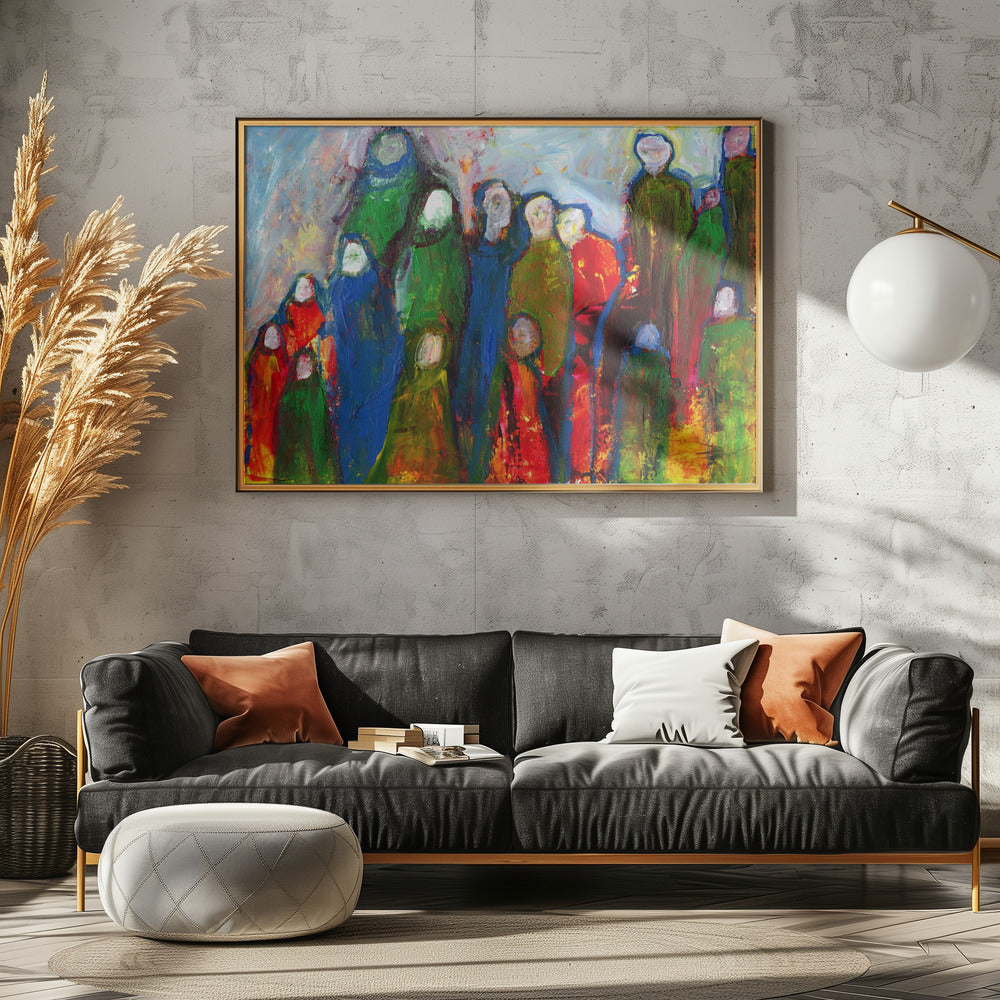 The gathering | Canvas