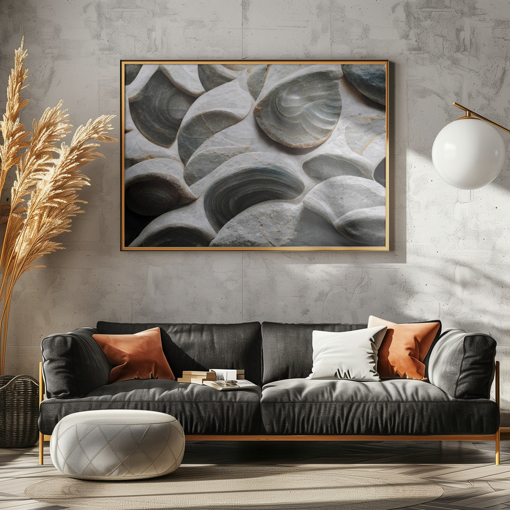 Stone Petal Harmony | Canvas
