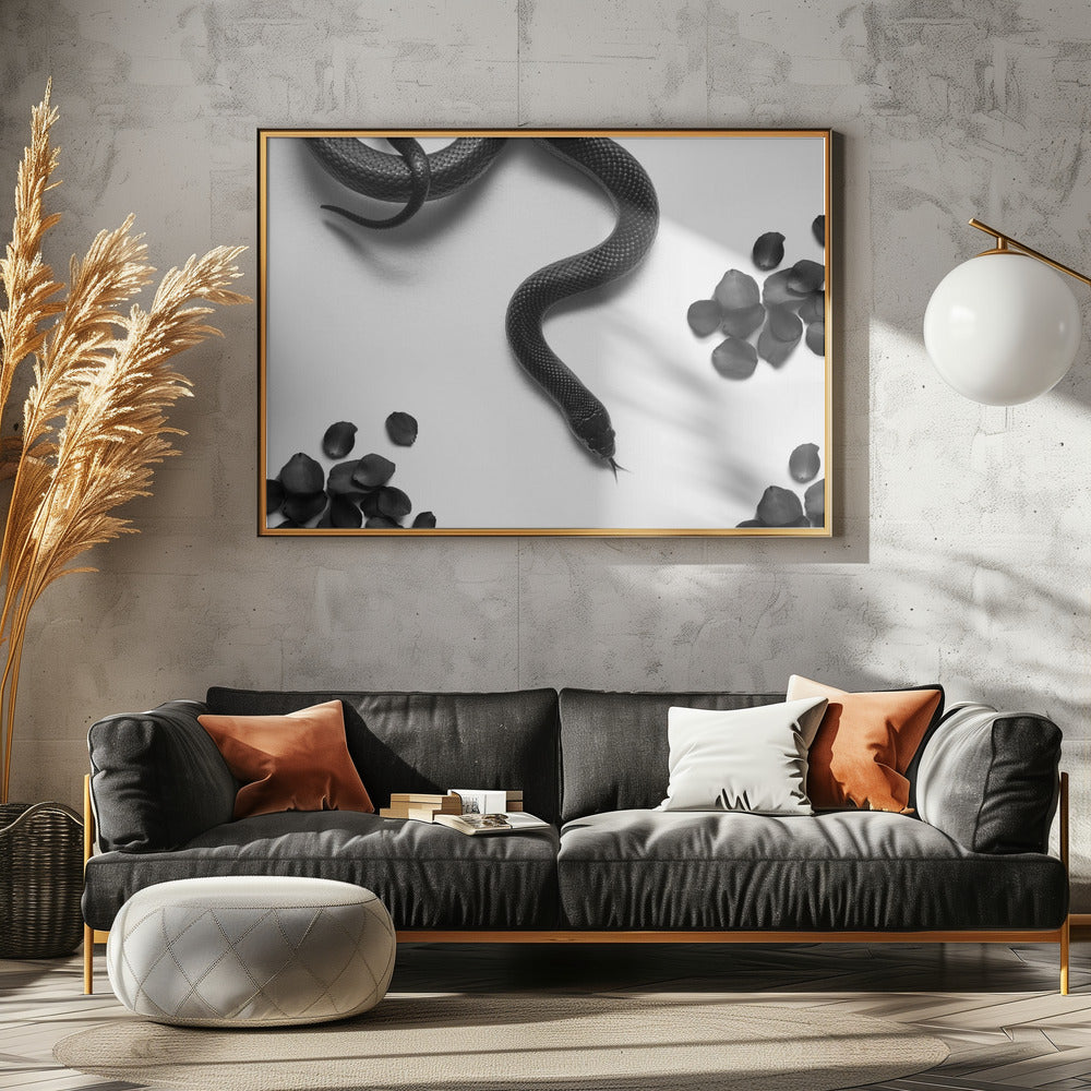 Black Snake Roam | Canvas