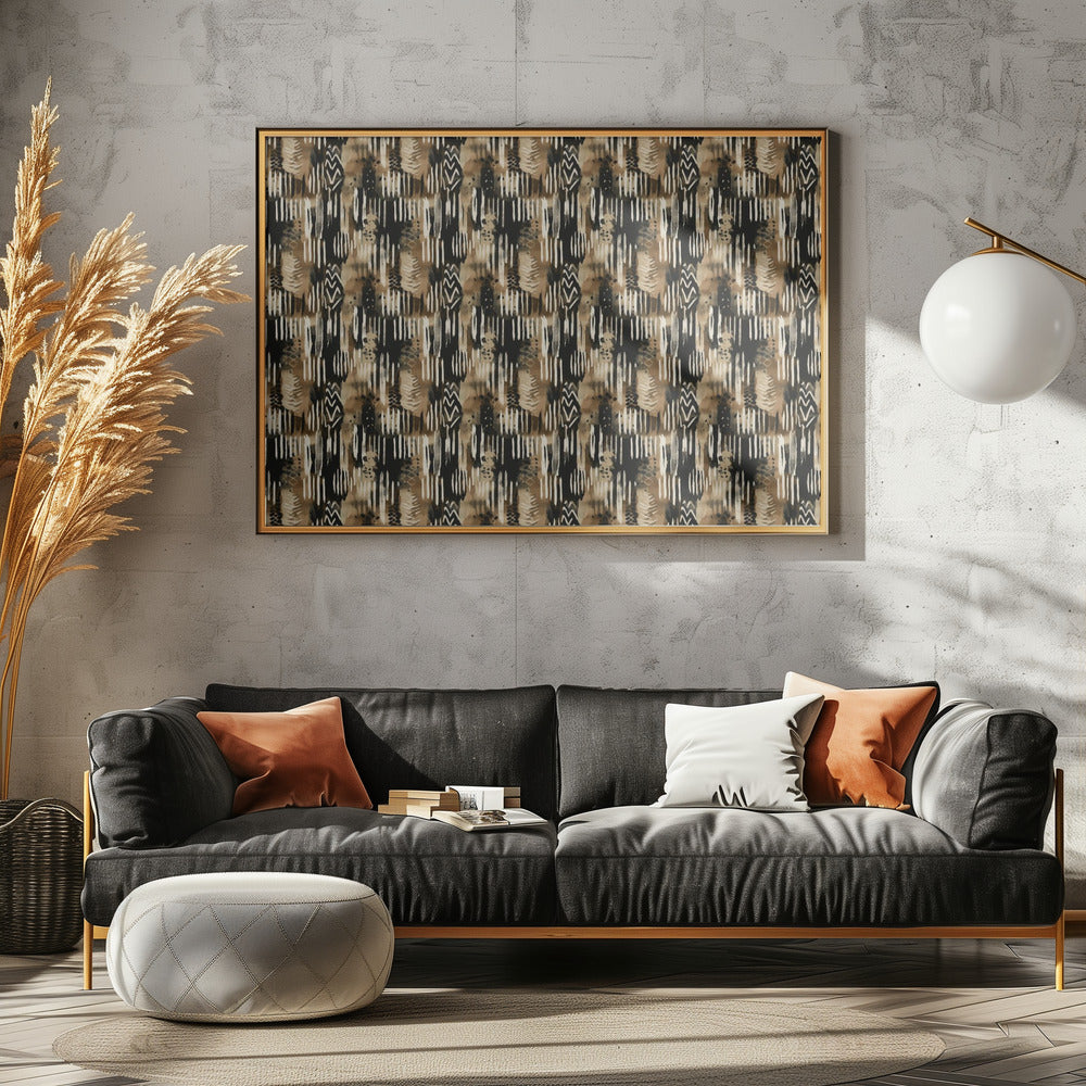 Rhythmic Earth Tones | Poster