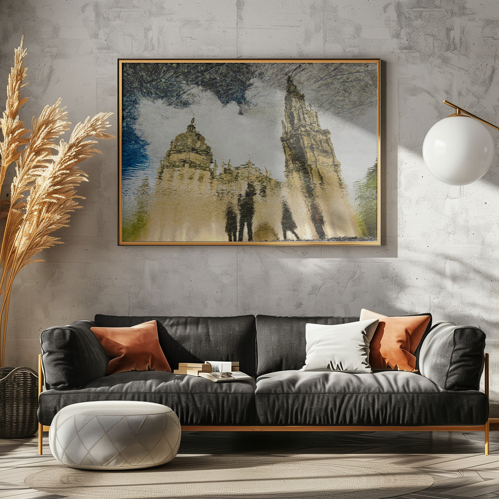 Toledo Cathedral Reflection | Poster