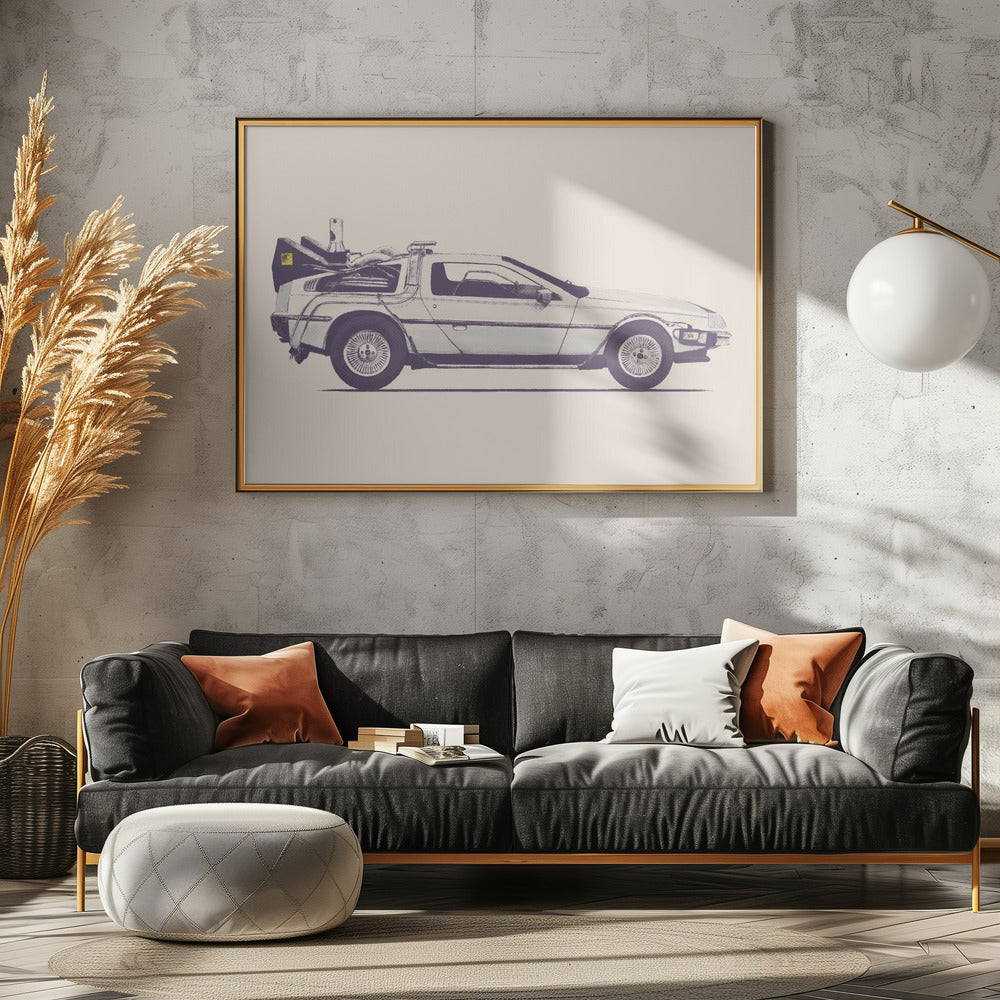 Delorean | Canvas