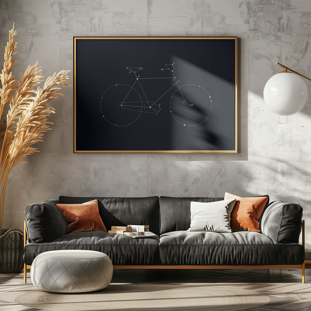 Bike Constellation | Canvas