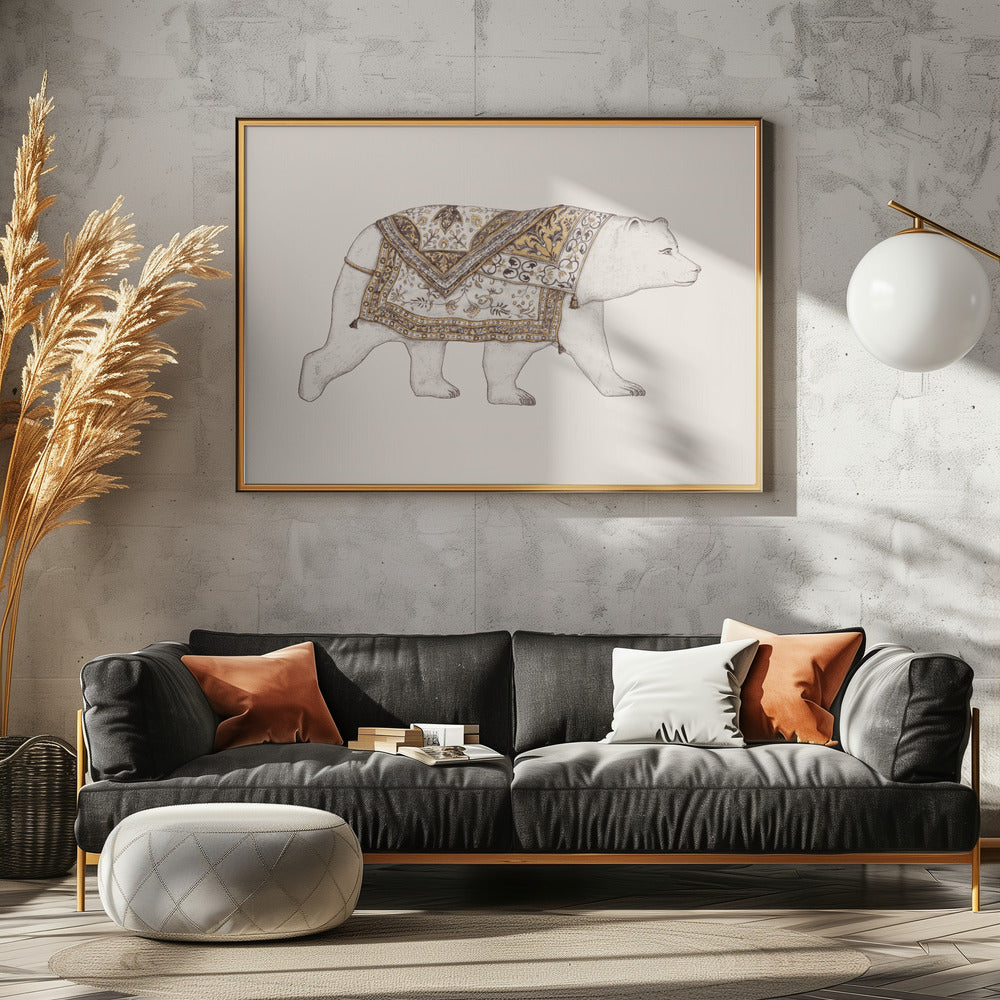 Ours Blanc | Canvas