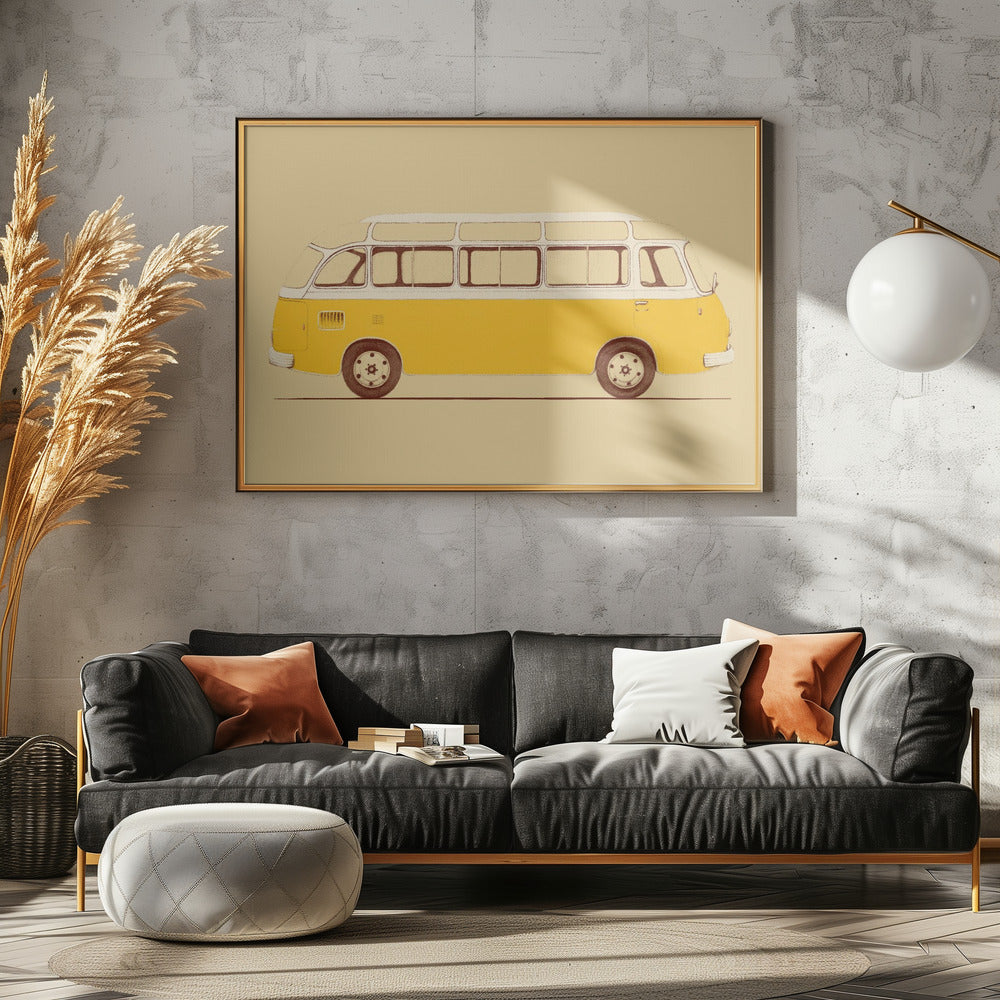 Yellow Van | Poster