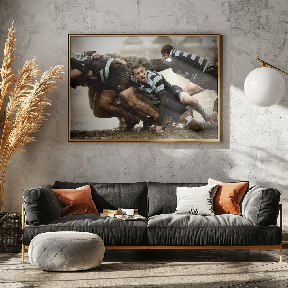 Old-Style Rugby | Poster