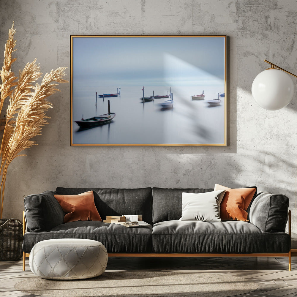Dancing Boats II col | Poster