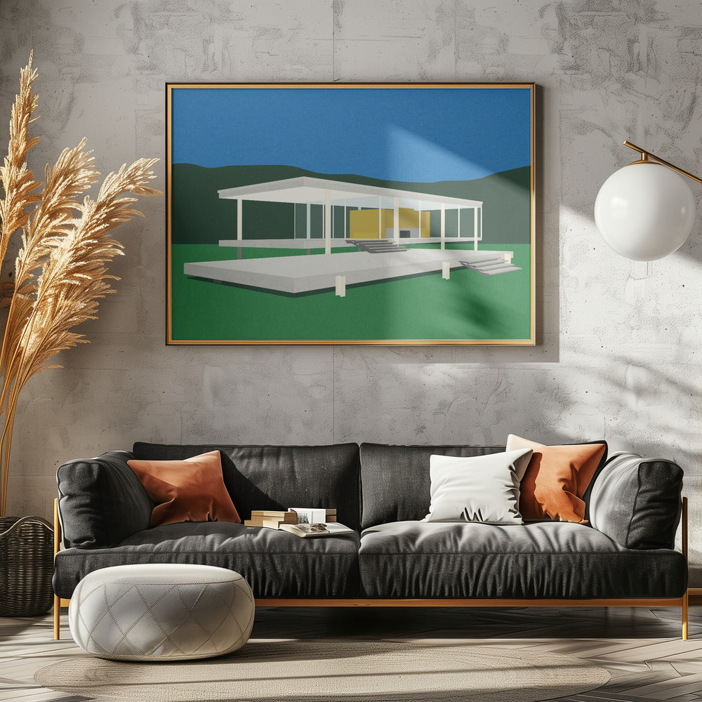 Ludwig Mies Van Der Rohe Farnsworth House | Poster
