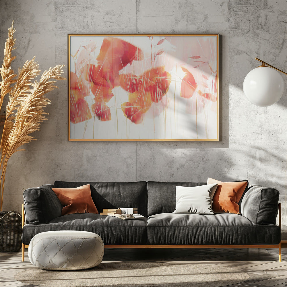 Modern poppies | Canvas