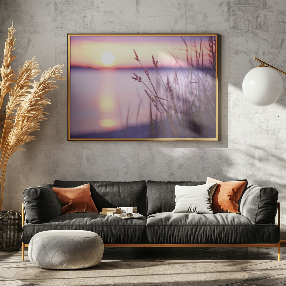 Serene Sunset Glow | Canvas