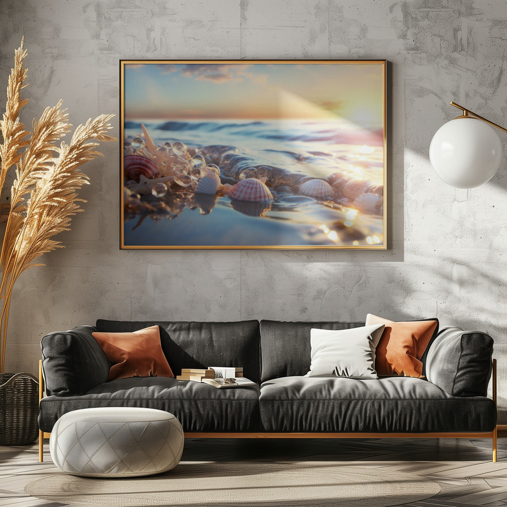Seashell Serenity | Canvas