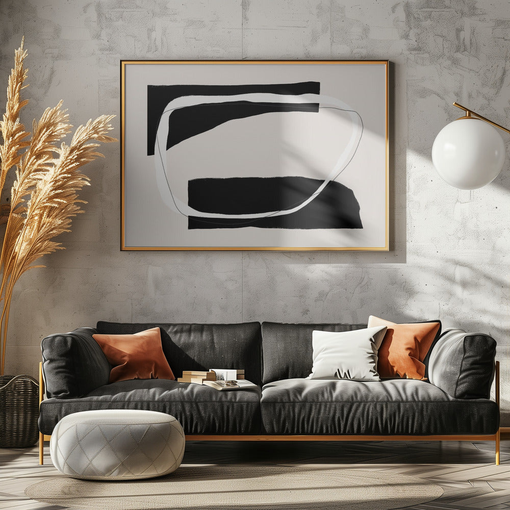 Monochrome Flow | Poster