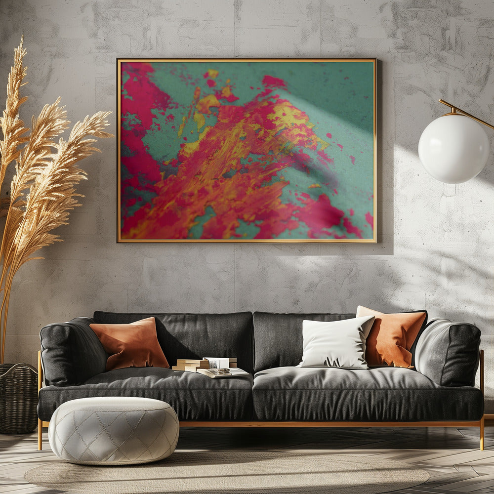 colored paints | Poster