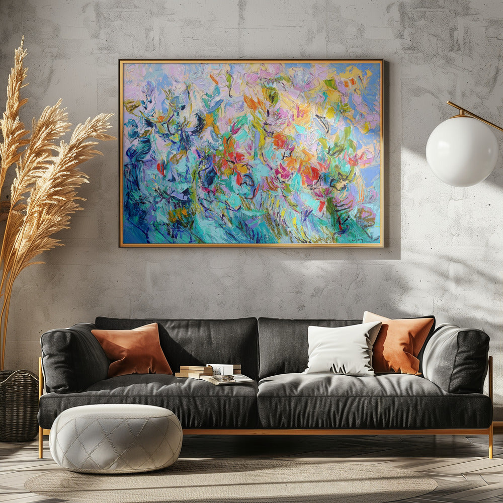 Radiant Floral Harmony | Poster