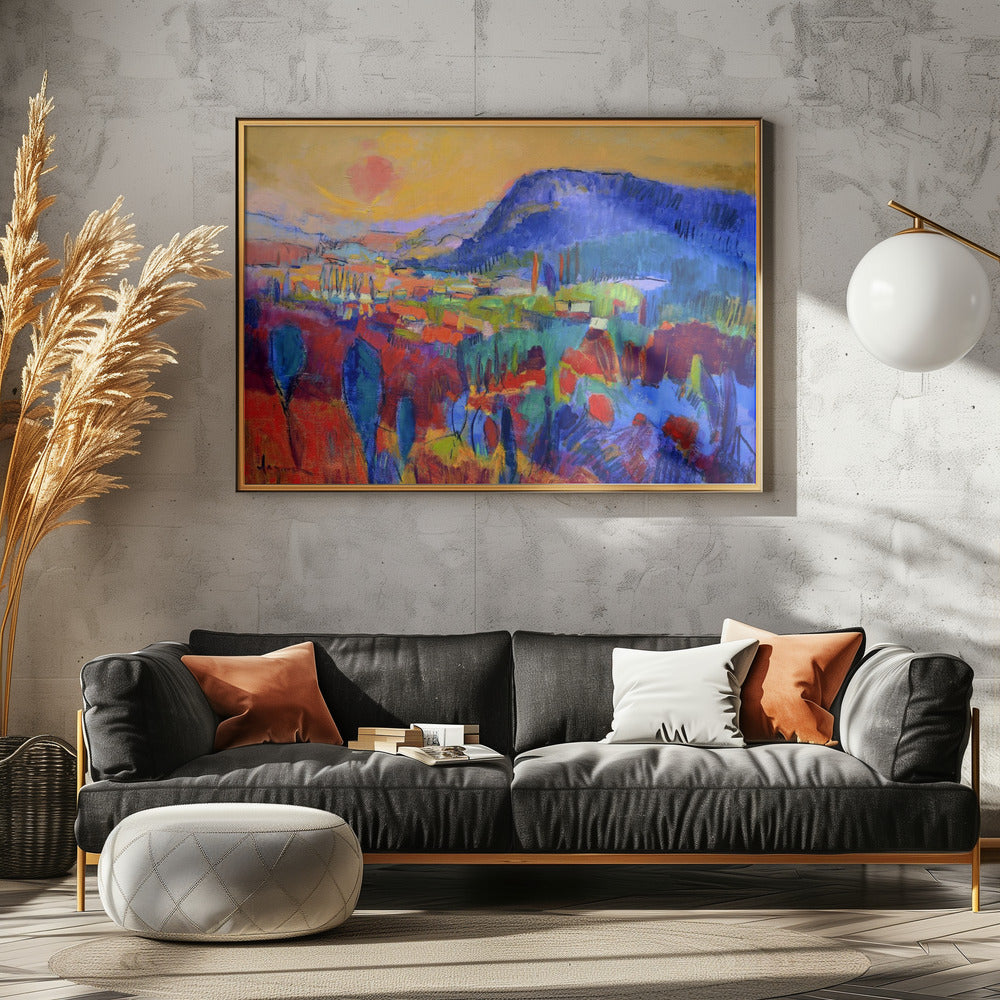 Expressionist Colorful Abstract | Poster
