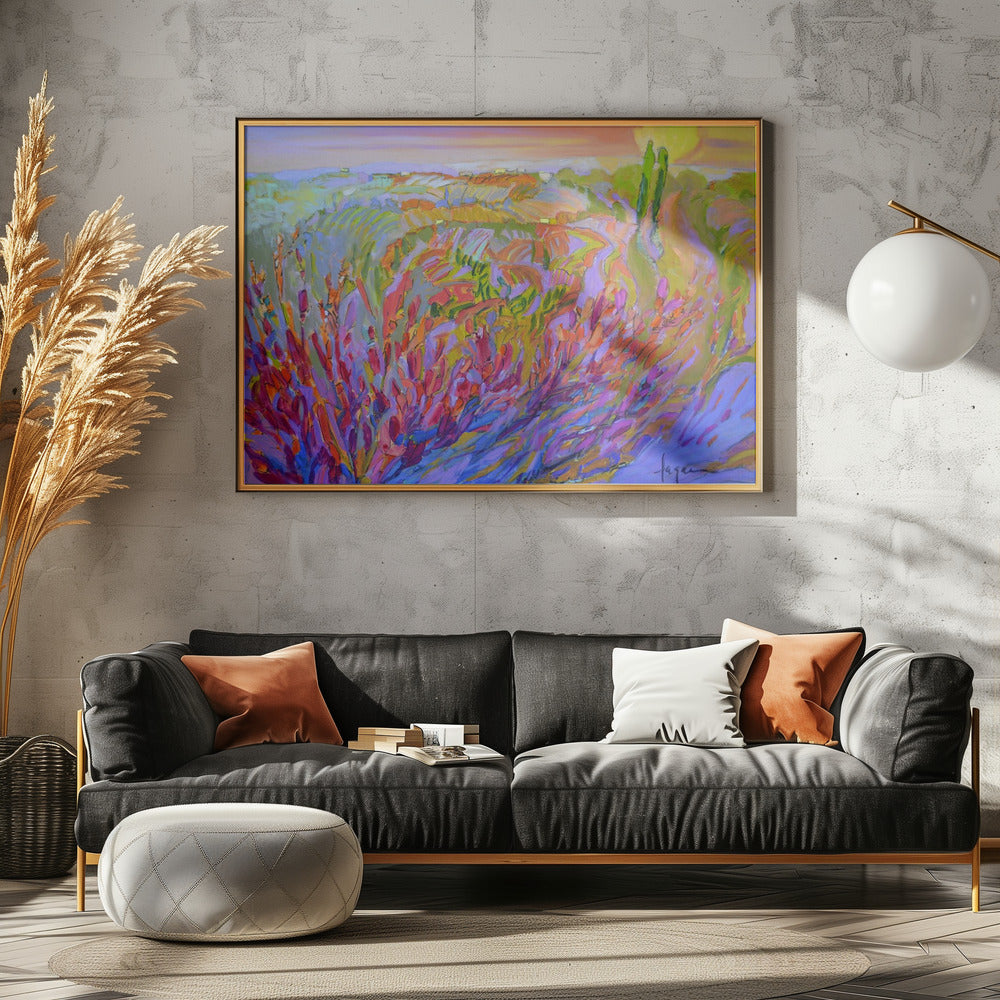 Vivid Colors And Delicate Petals | Poster