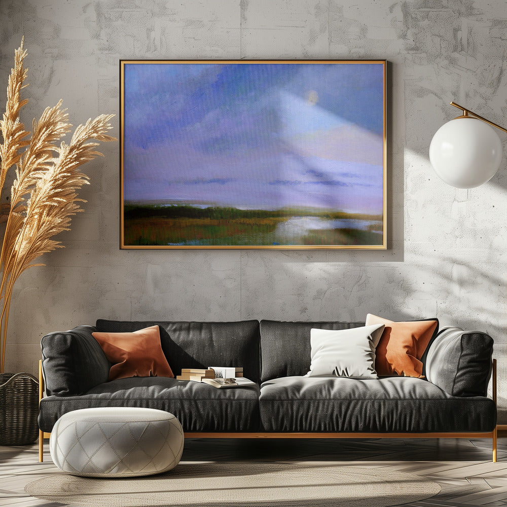 Moonscape Reflections | Canvas