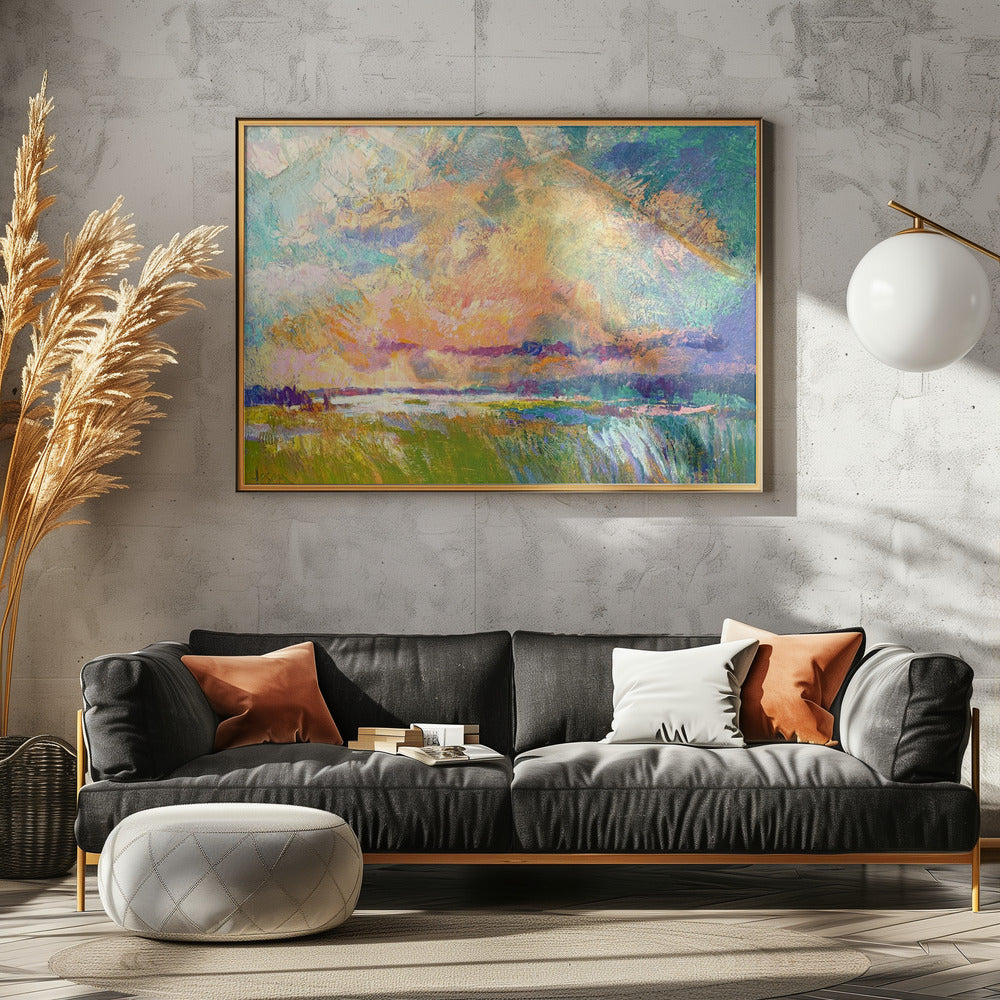 Glowing Skyline | Canvas