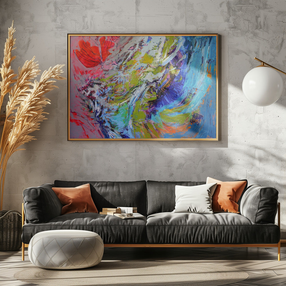 The River Runs Through Her | Canvas