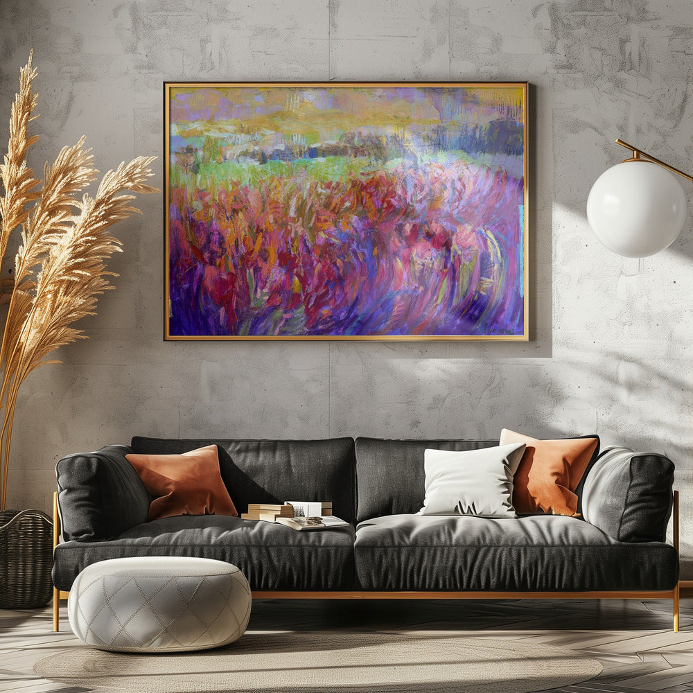 Vibrant Field Hues | Canvas