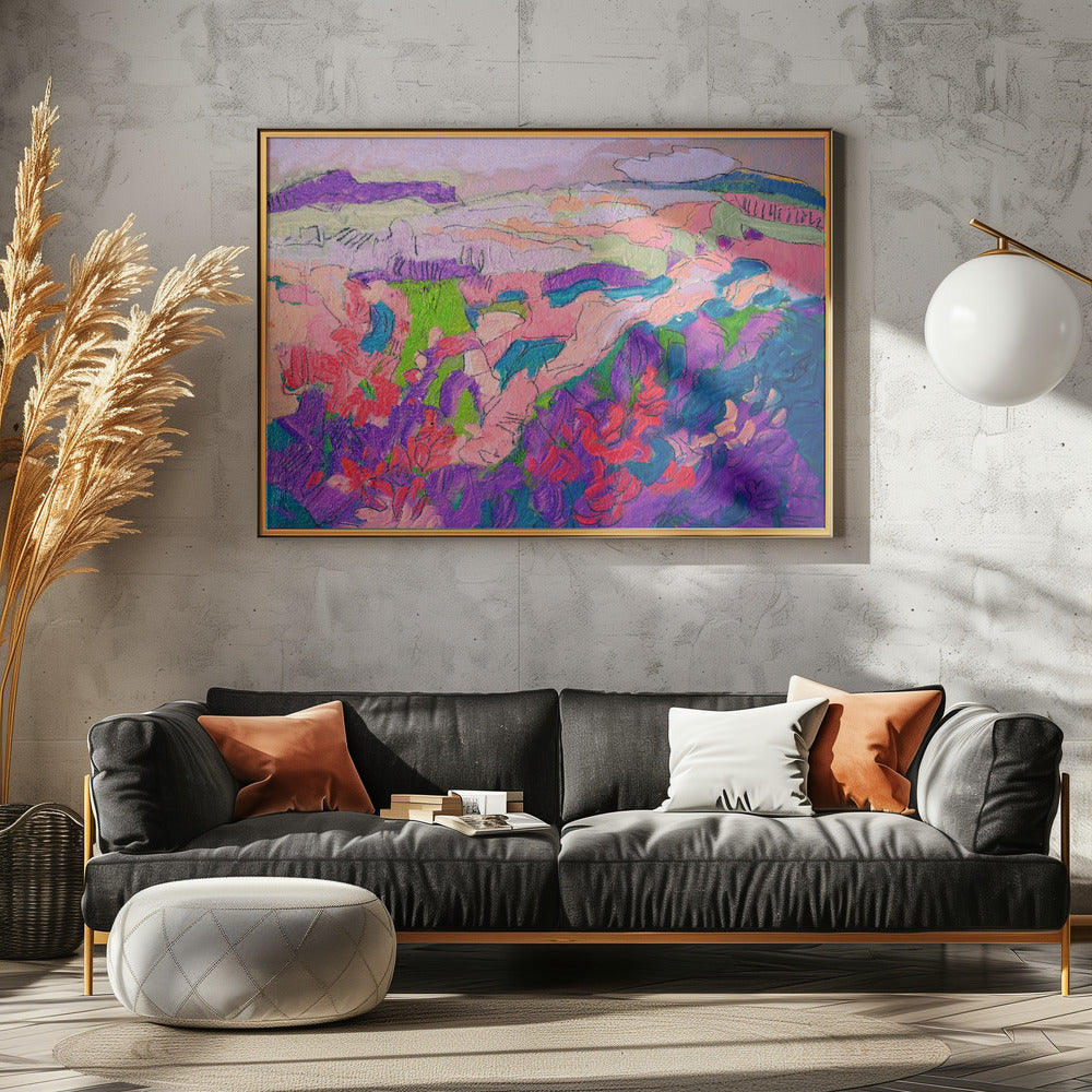 Colorful Petal Dance | Poster