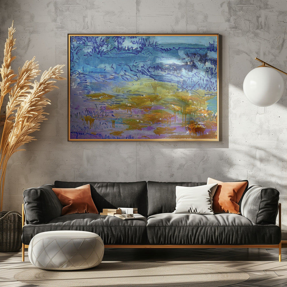 Expressionist Colorful Abstract | Poster