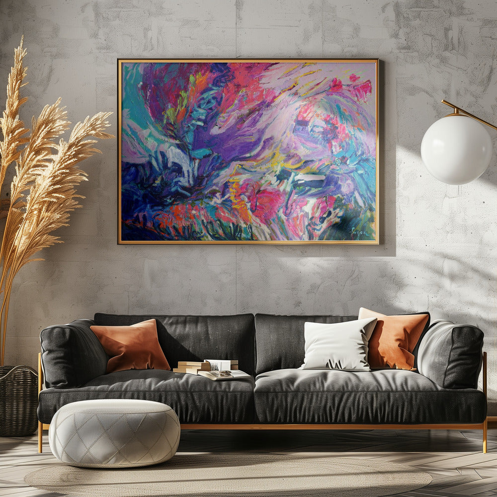 Expressionist Colorful Abstract | Poster
