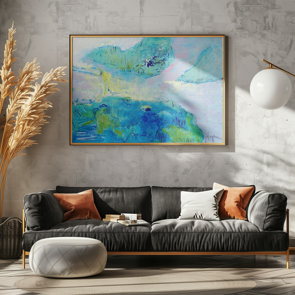 Azure Serenity | Poster